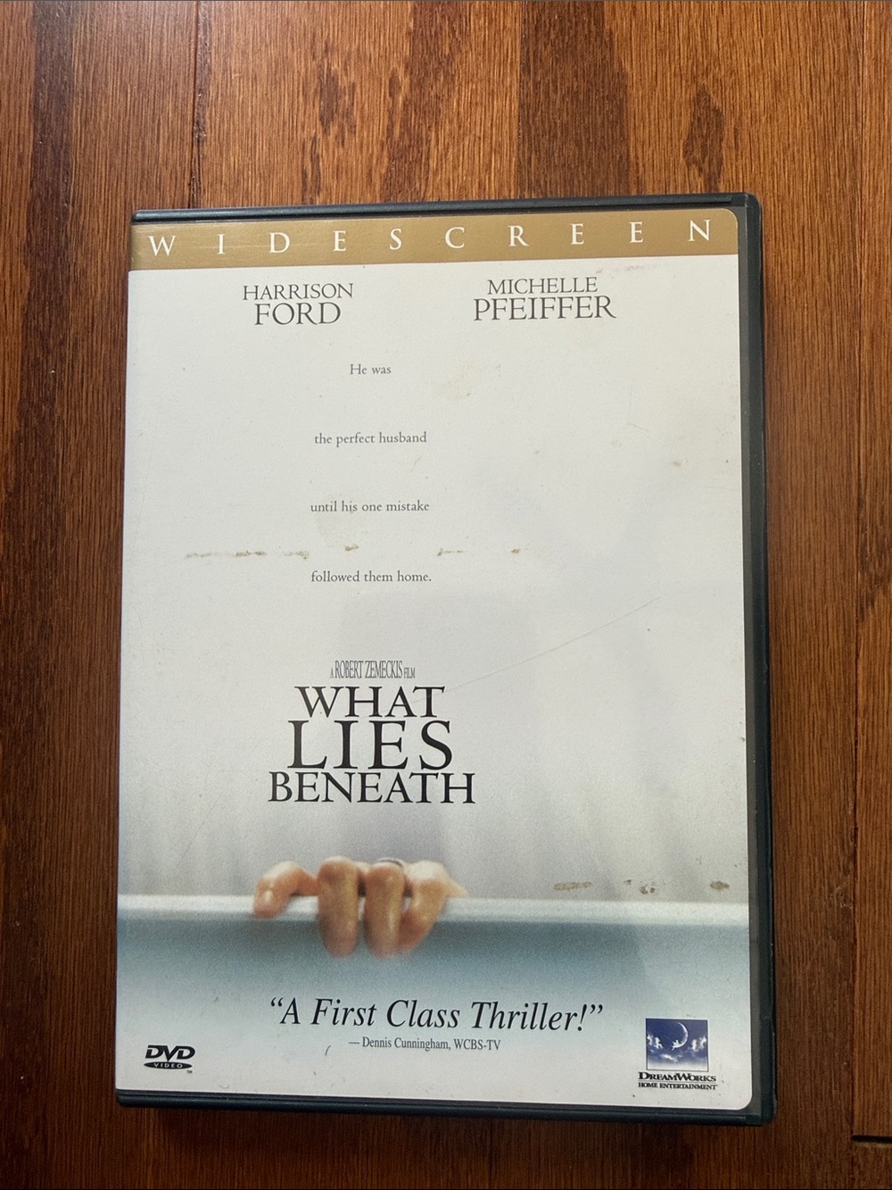 What Lies Beneath DVD Widescreen Harrison Ford Michelle Pfeiffer Thriller